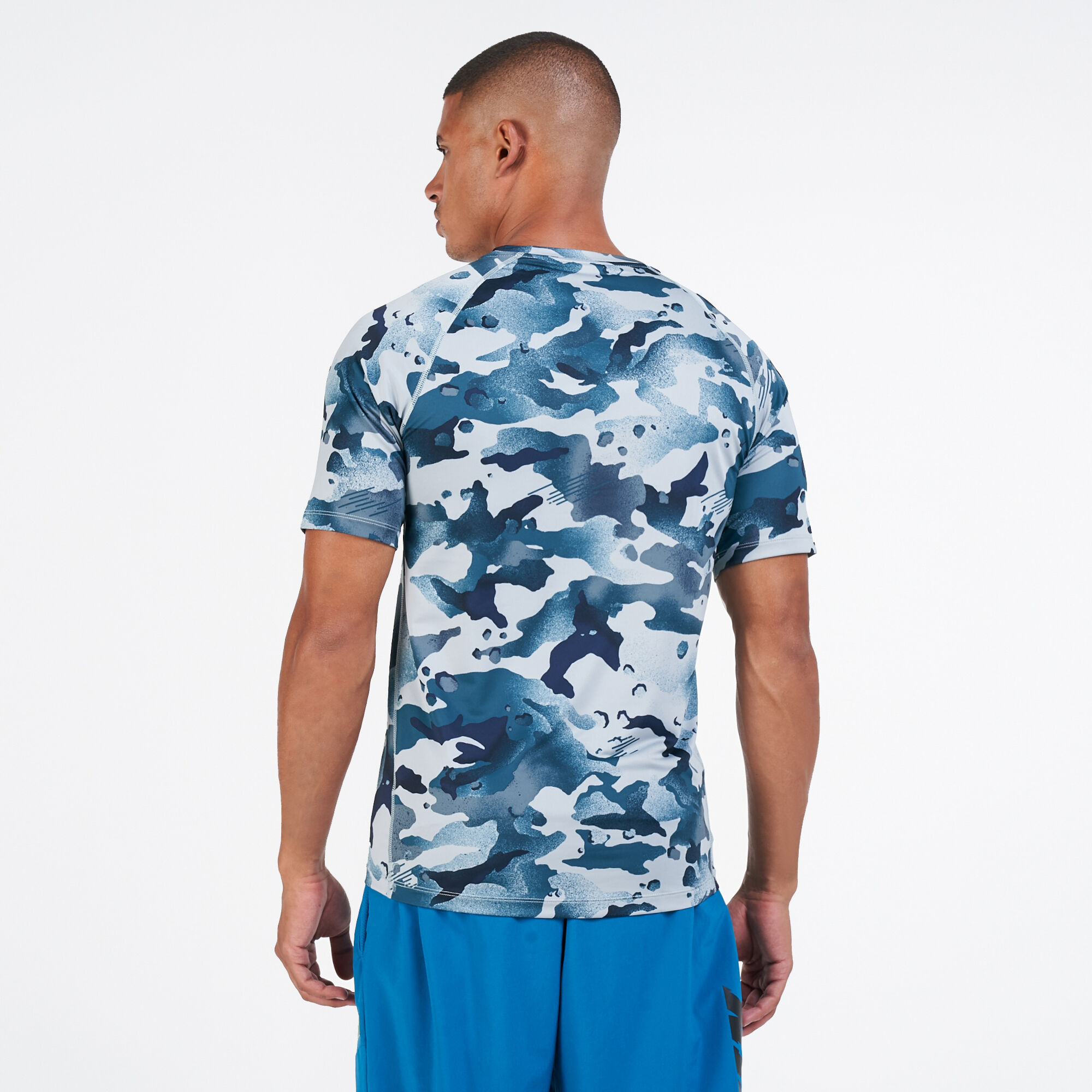 Nike pro camo on sale shirt
