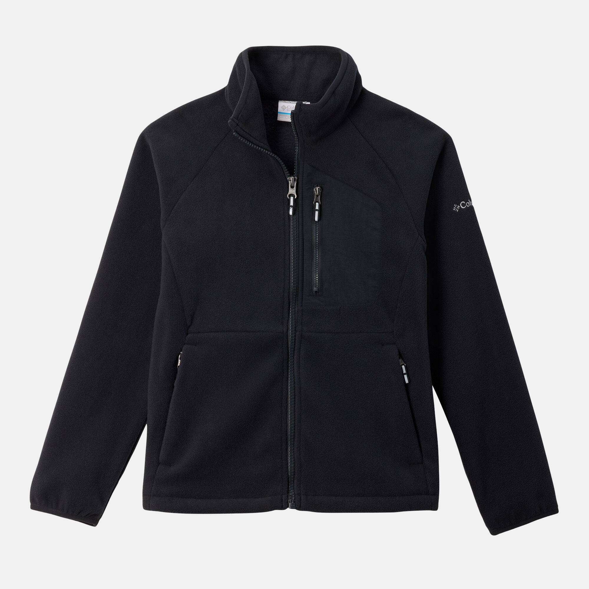 Buy Columbia Kids Fast Trek IV Fleece Full Zip Jacket Black in Kuwait SSS