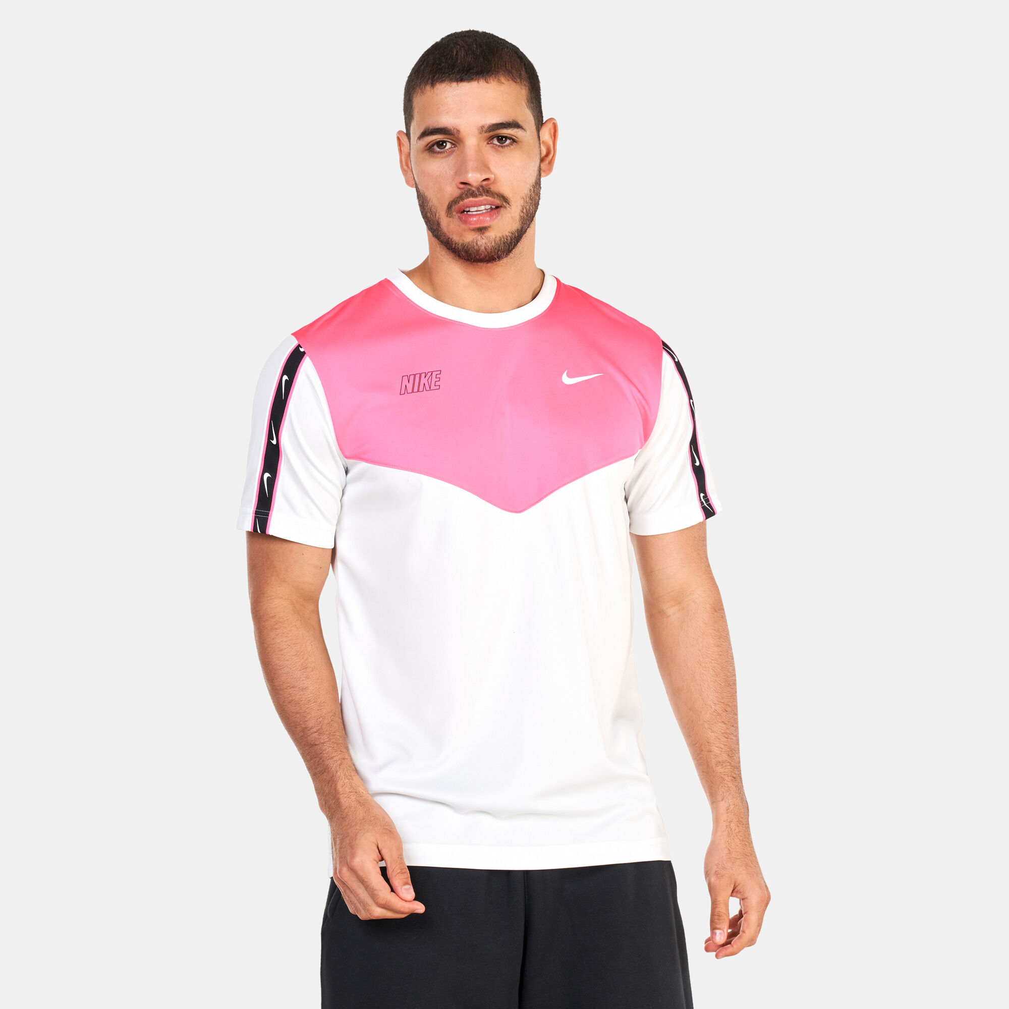 T shirt deals nike swoosh rose