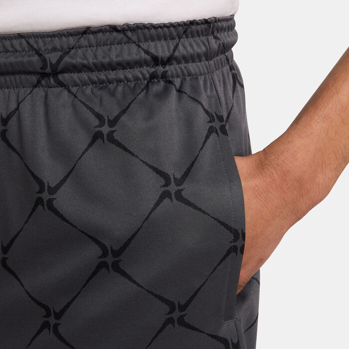 Nike Men's Dri-FIT Basketball Shorts Grey image number 3