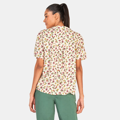 Vans Women's Wyld Printed Shirt Beige