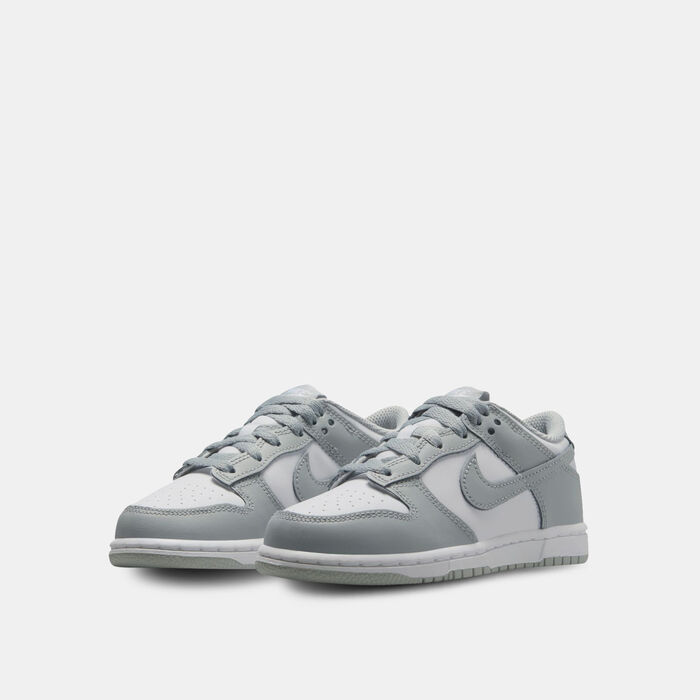 Nike Kids' Dunk Low Shoes Grey image number 1