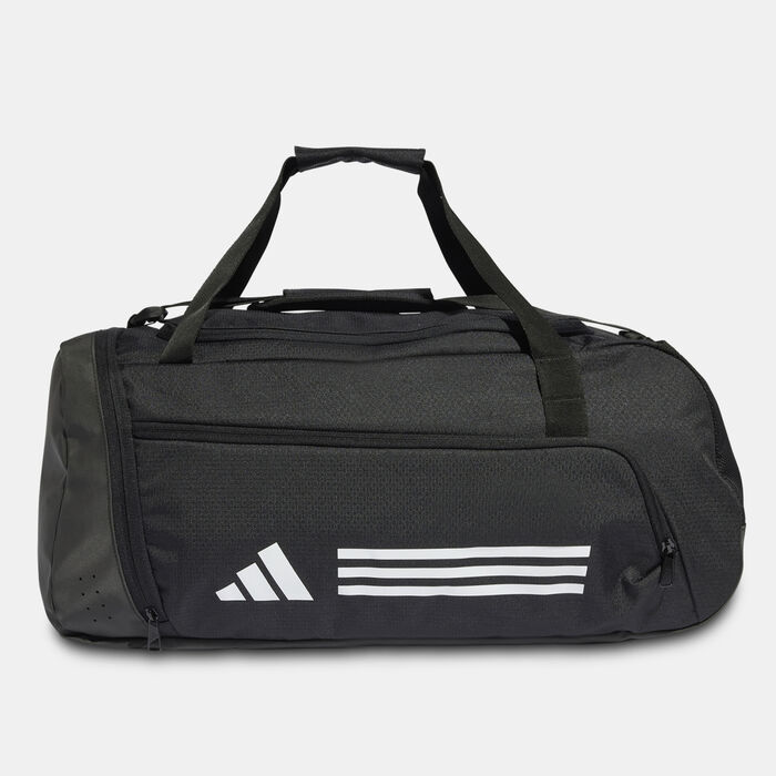 adidas Men's Essentials 3-Stripes Duffel Bag Black image number 0