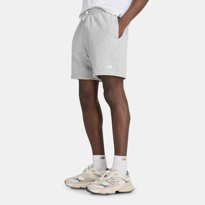 New Balance Men's French Terry Shorts Grey image number 0
