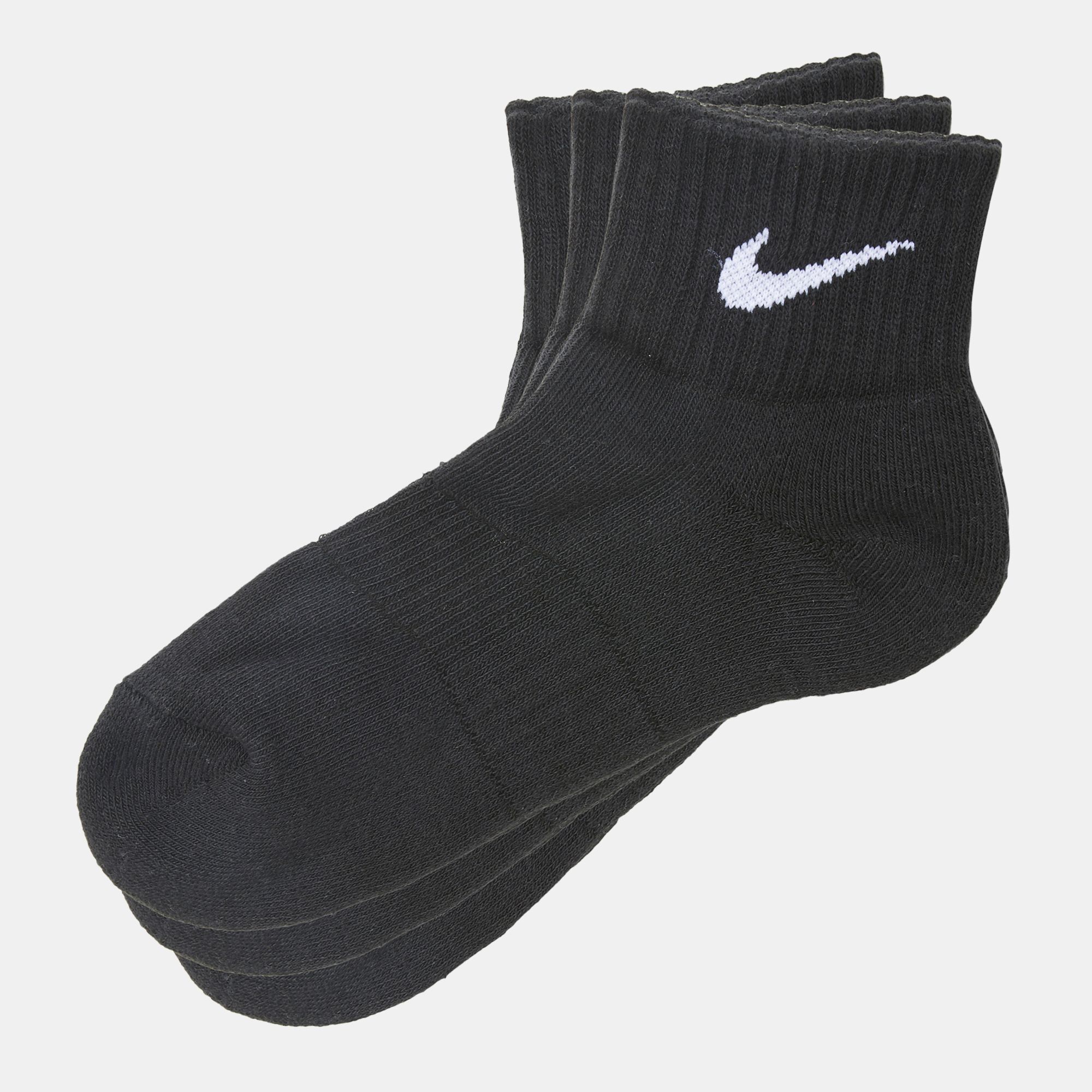 Nike cotton quarter socks online