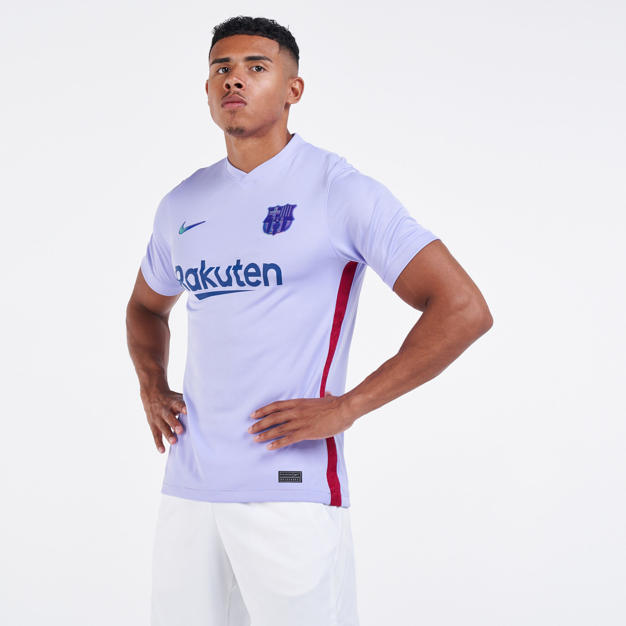 Men s F.C. Barcelona Stadium Away Jersey 2021 22 Purple Nike in Kuwait SSS