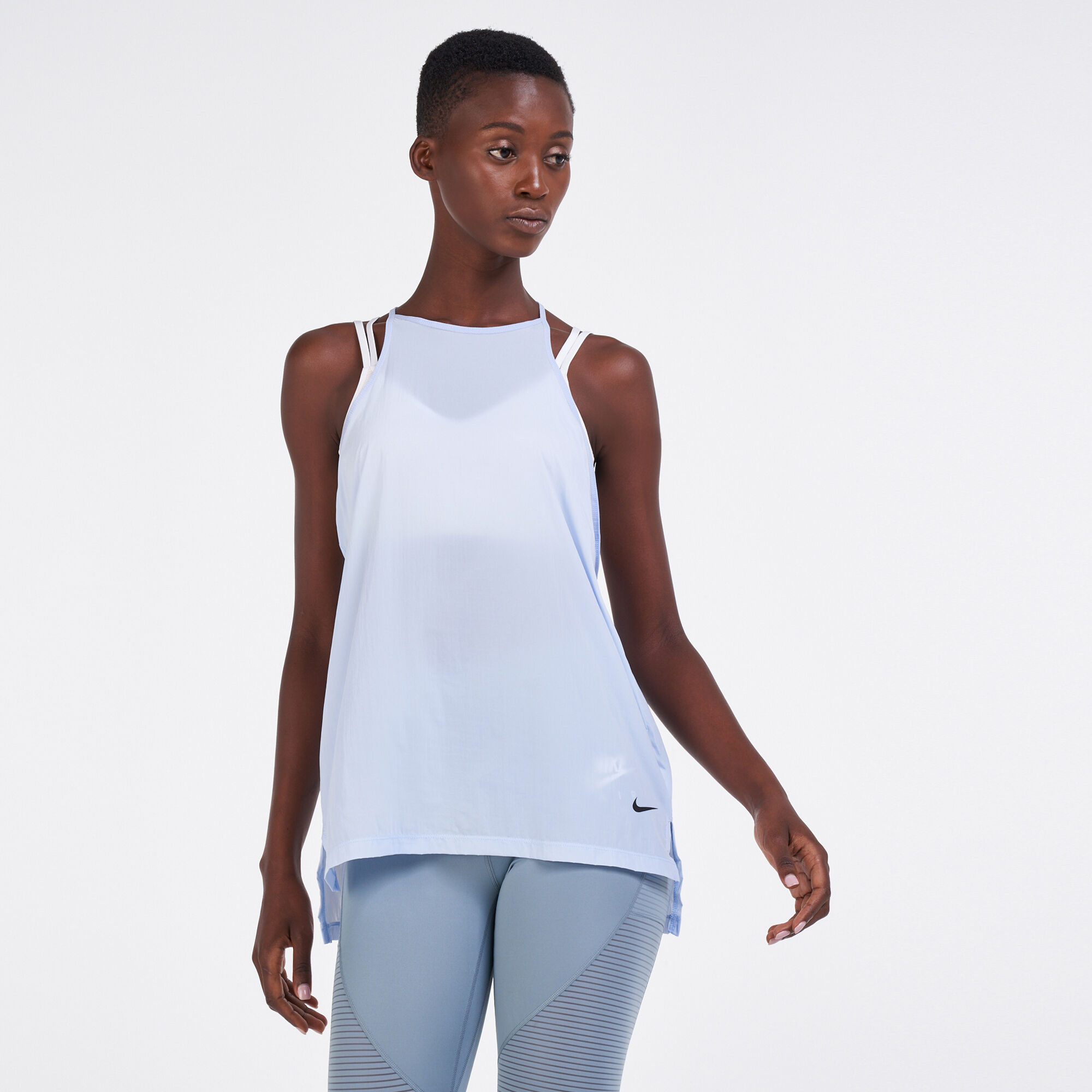 Buy Nike Women s Flex Strappy Tank Top Blue in Kuwait SSS
