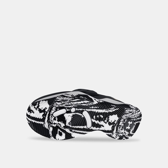 Under Armour Kids' Zone BB 2 Basketball Shoes Black image number 3