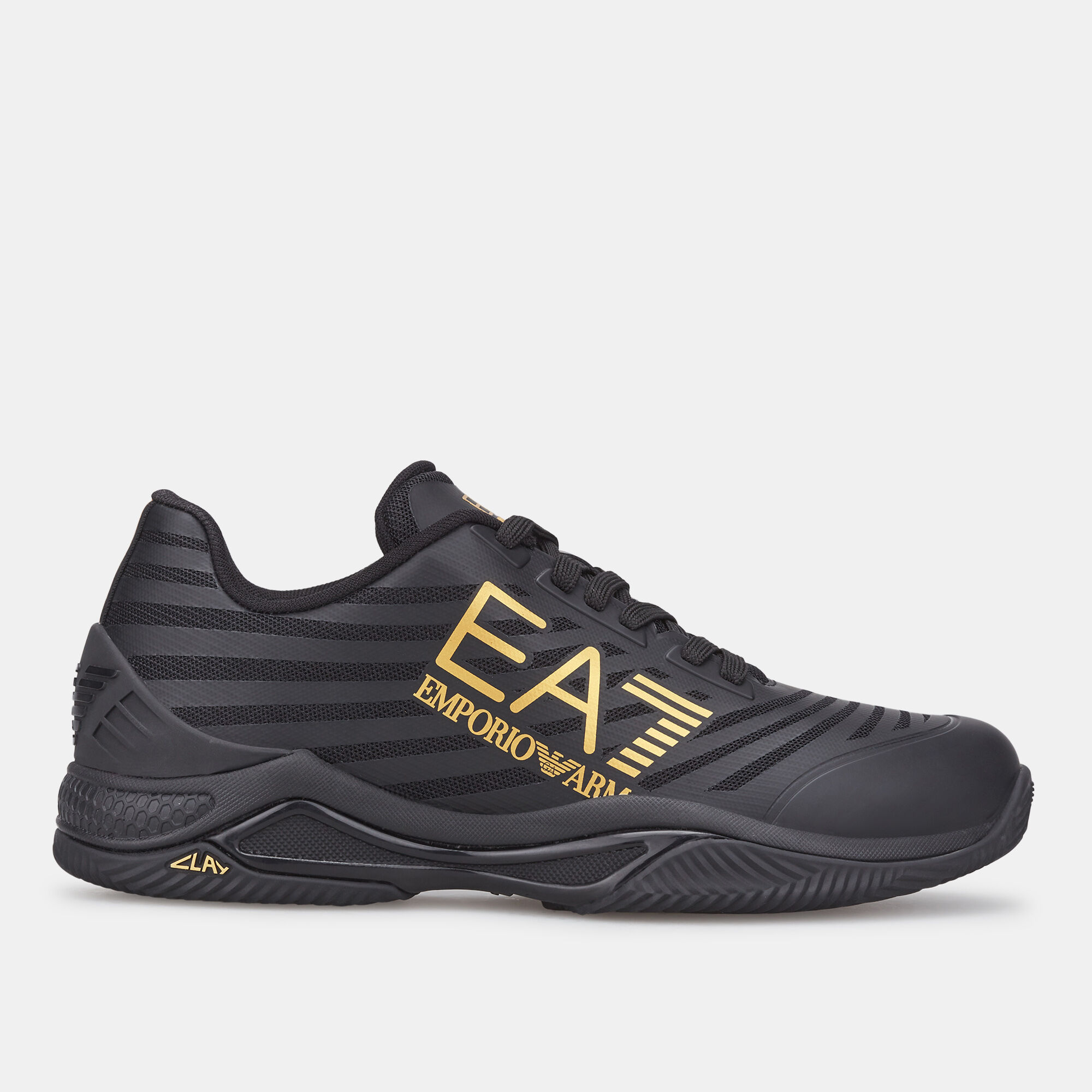 Buy EA7 Emporio Armani Men s Tennis Tech Shoe Black in Kuwait SSS