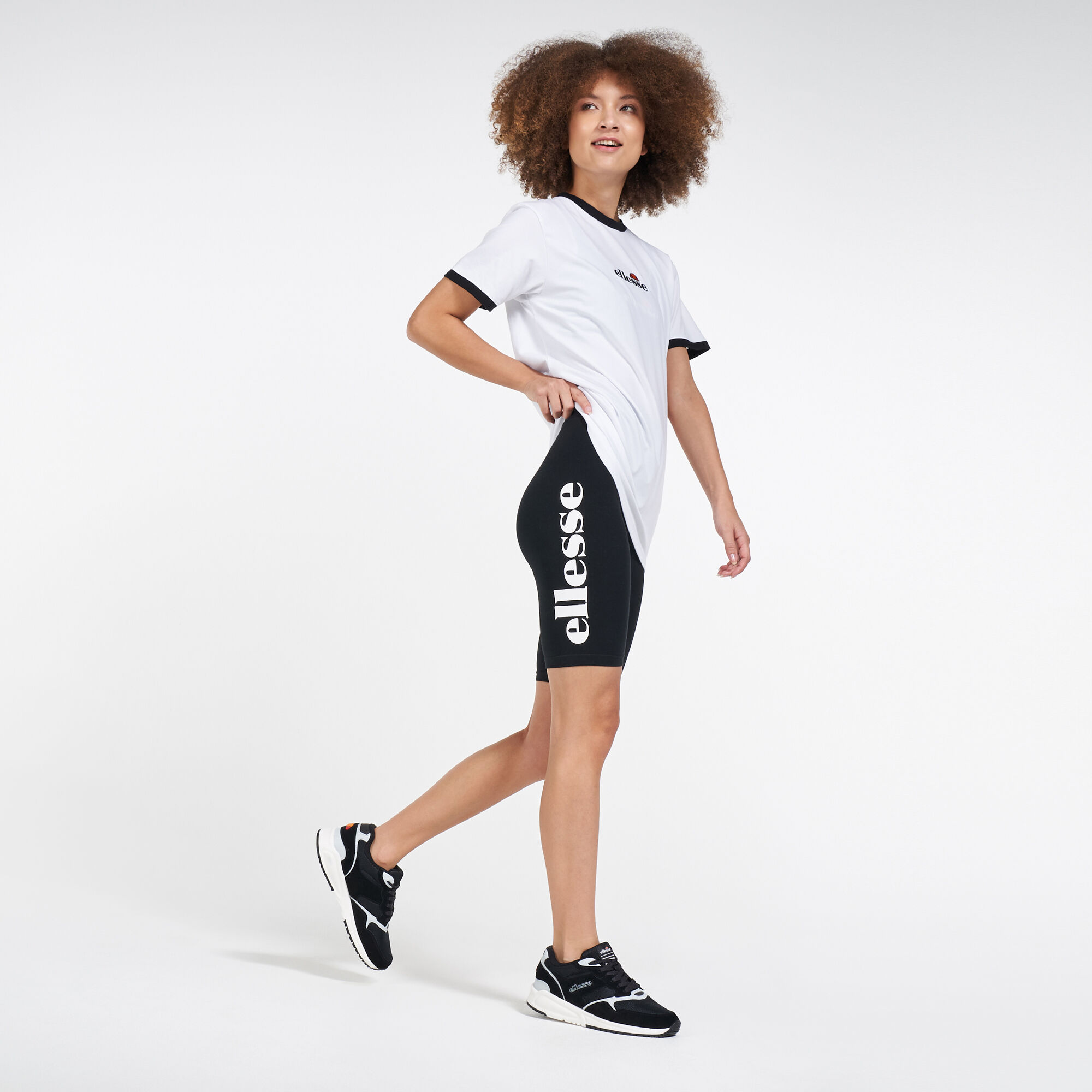 Women s Tour Cycle Biker Shorts Black Ellesse in Kuwait SSS