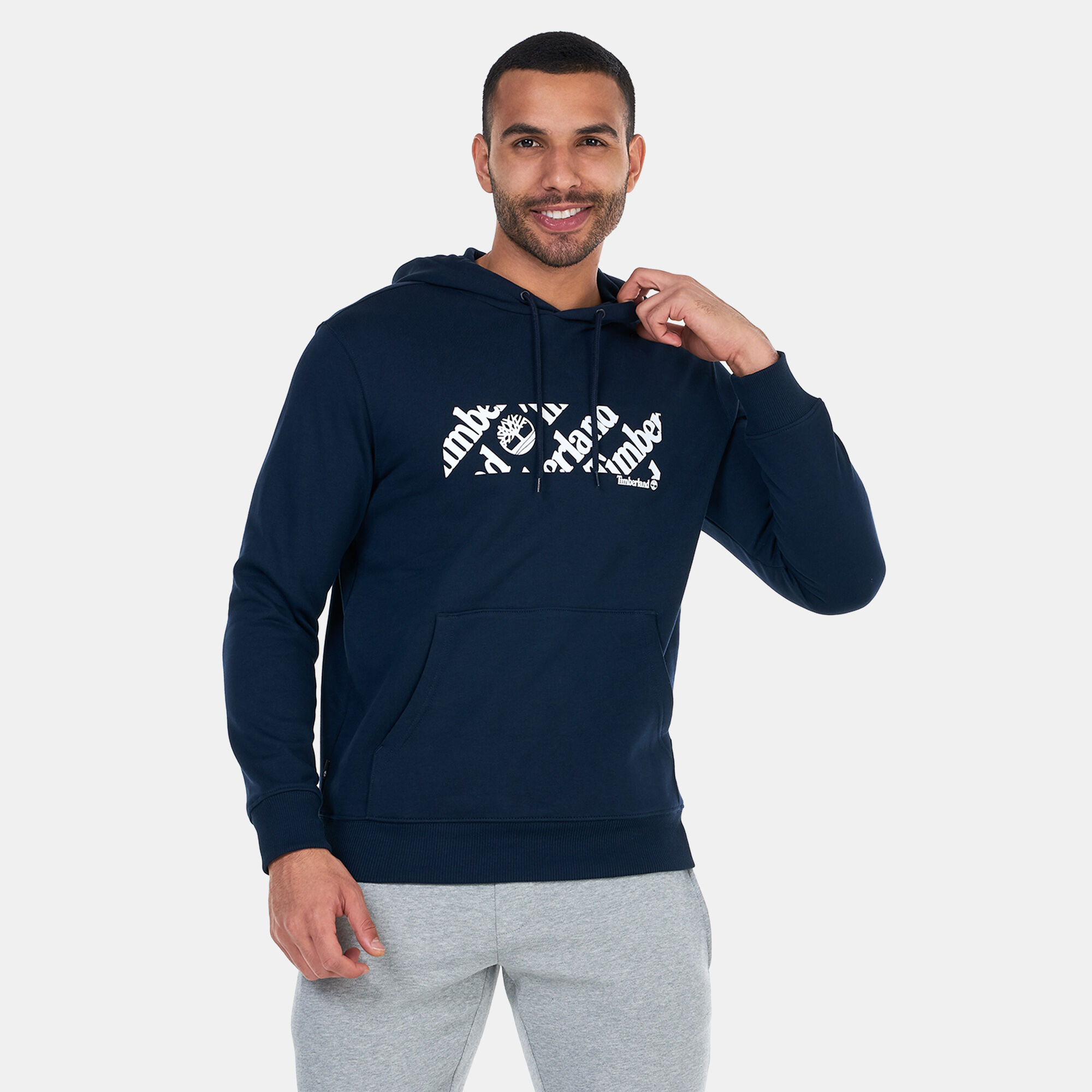 Blue timberland hoodie outlet