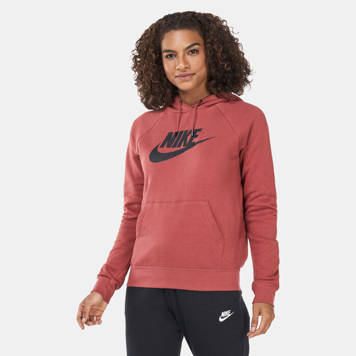 Nike Women's Sportswear Essential Hoodie Brown image number 0