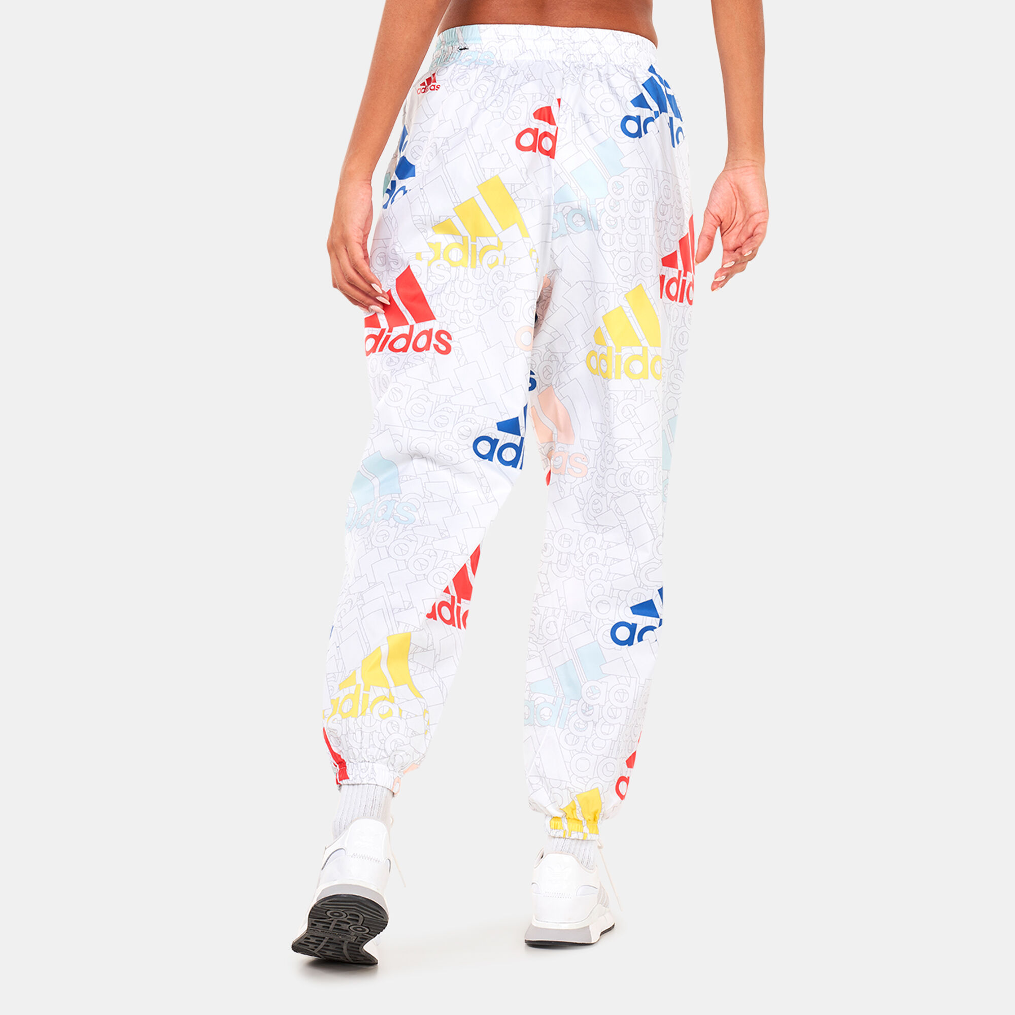 Adidas colored woven pants clearance