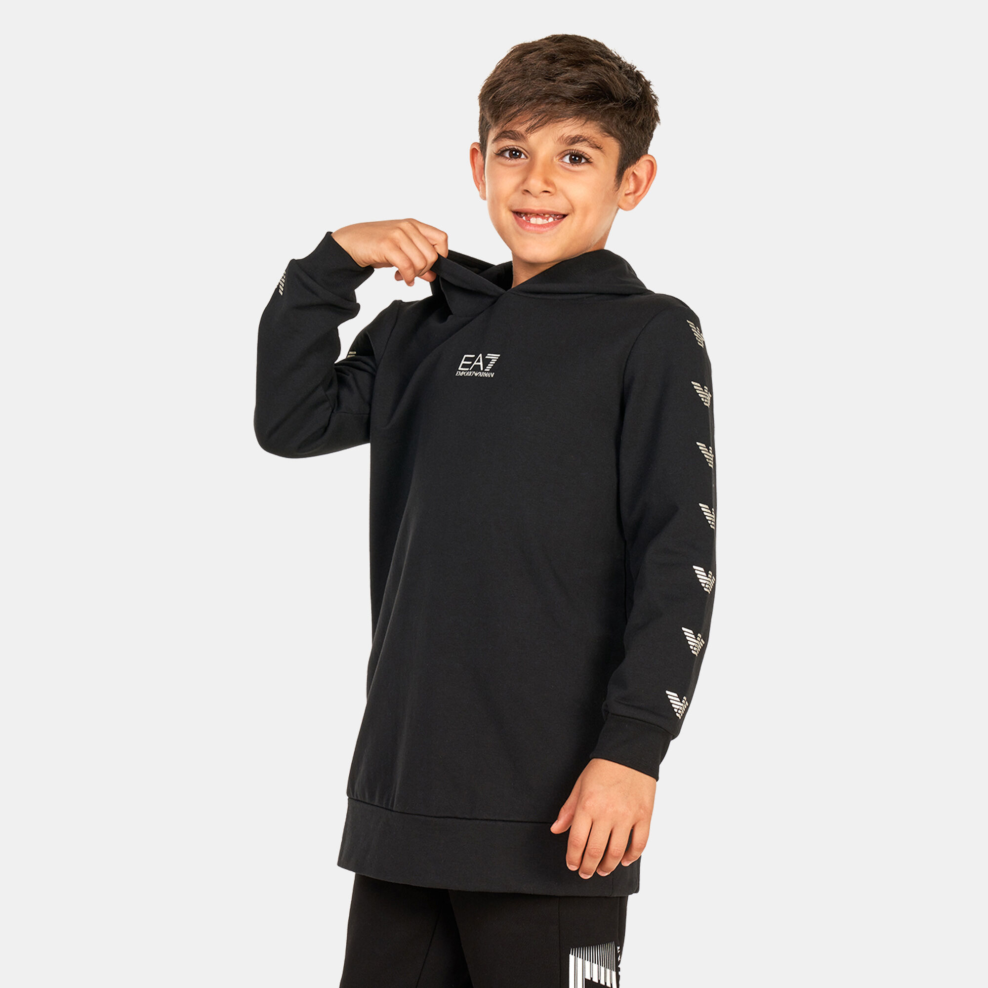 Ea7 hoodie kids shop