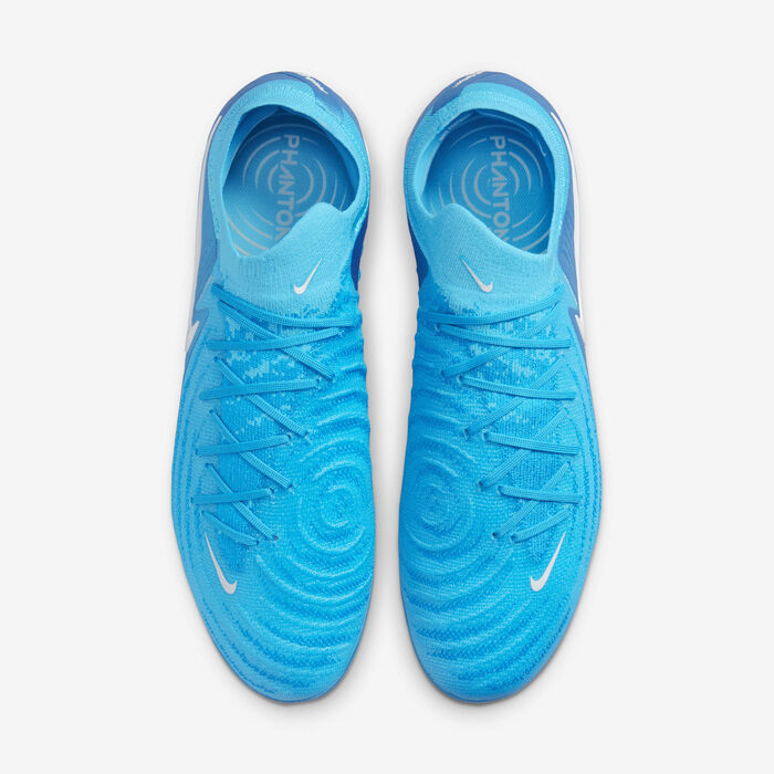 Nike Men's Phantom GX 2 Elite Firm Ground Football Shoes Blue image number 3