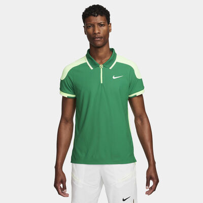 Nike Men's Court Slam Dri-FIT ADV Tennis Polo Shirt Green