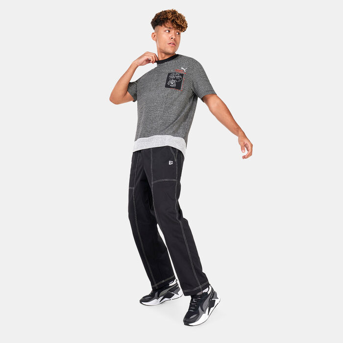 PUMA Men's Downtown Twill Pants Black image number 2