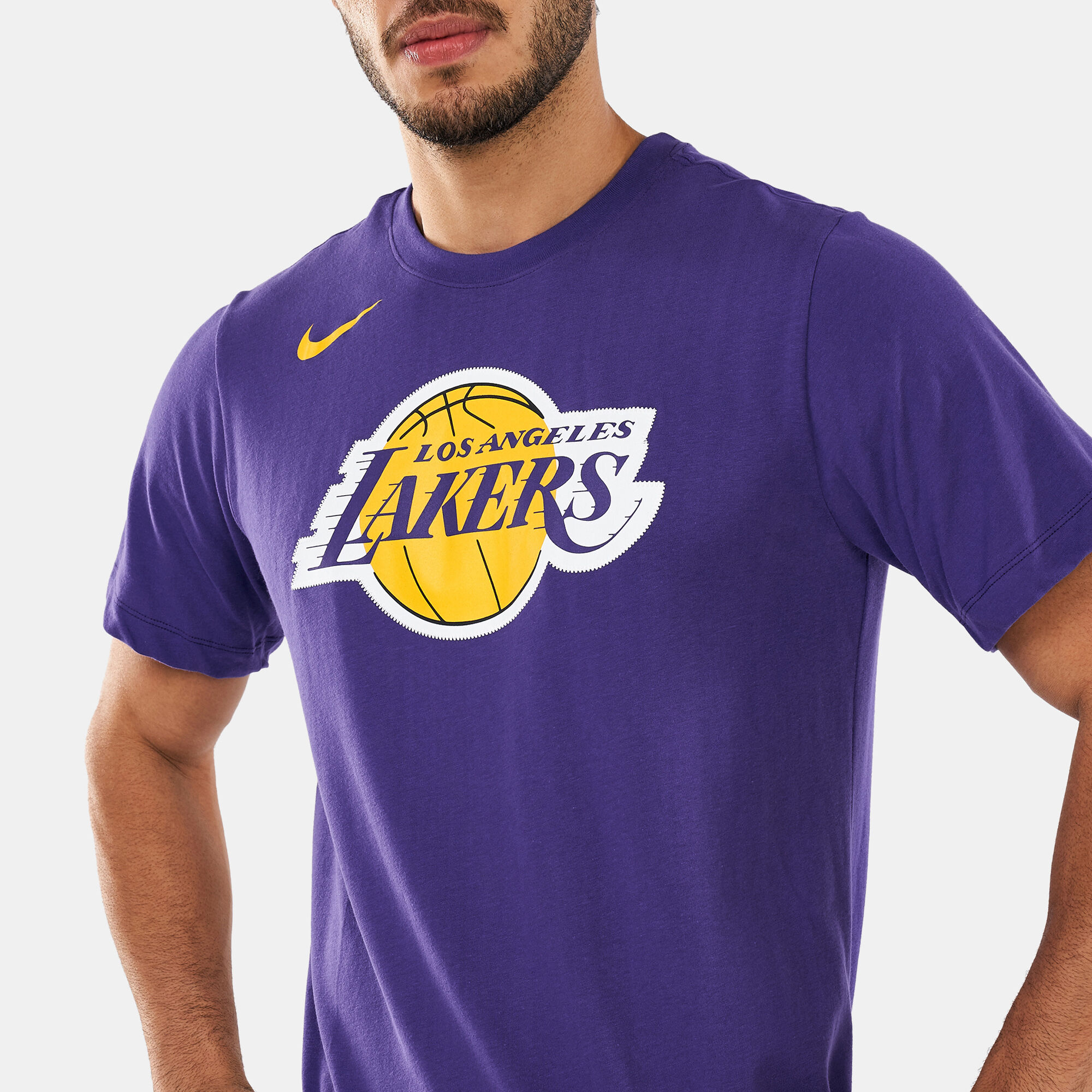 Lakers dri fit outlet t shirt