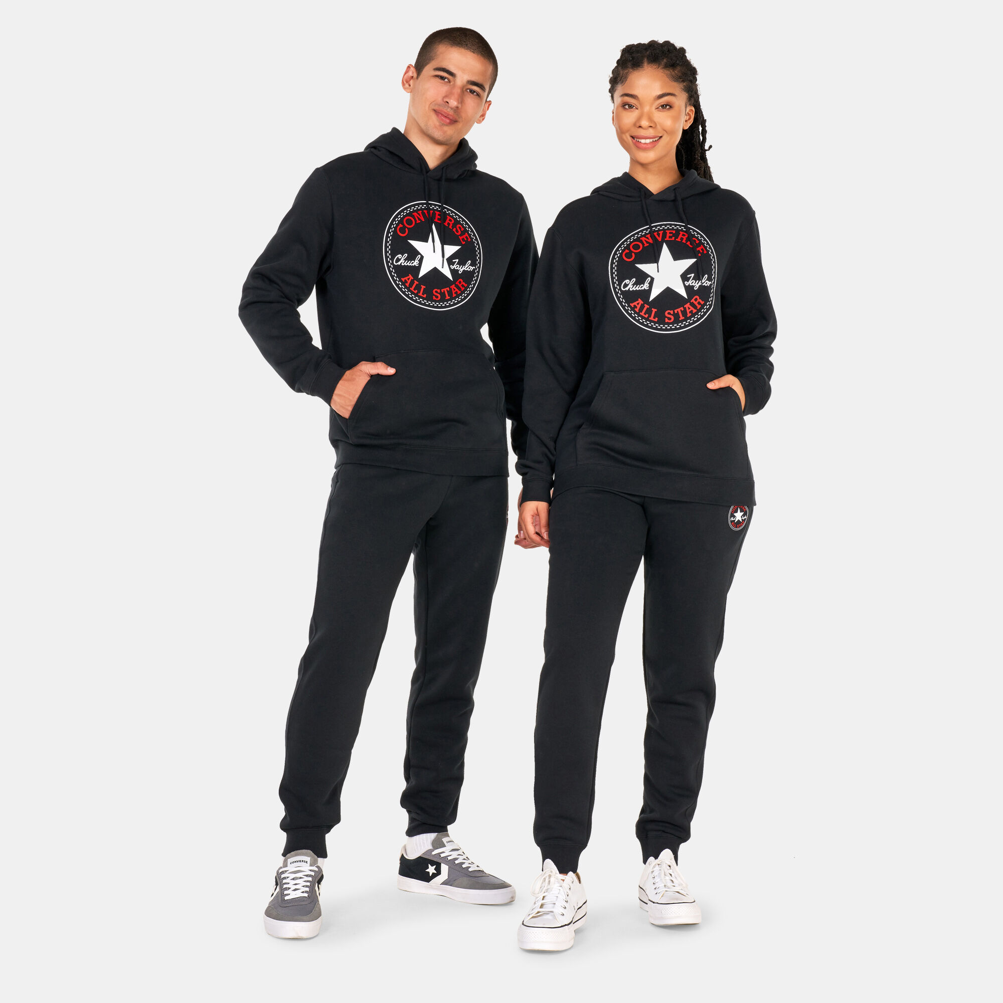 Novelty Chuck Patch Logo Joggers Black Converse in Kuwait SSS
