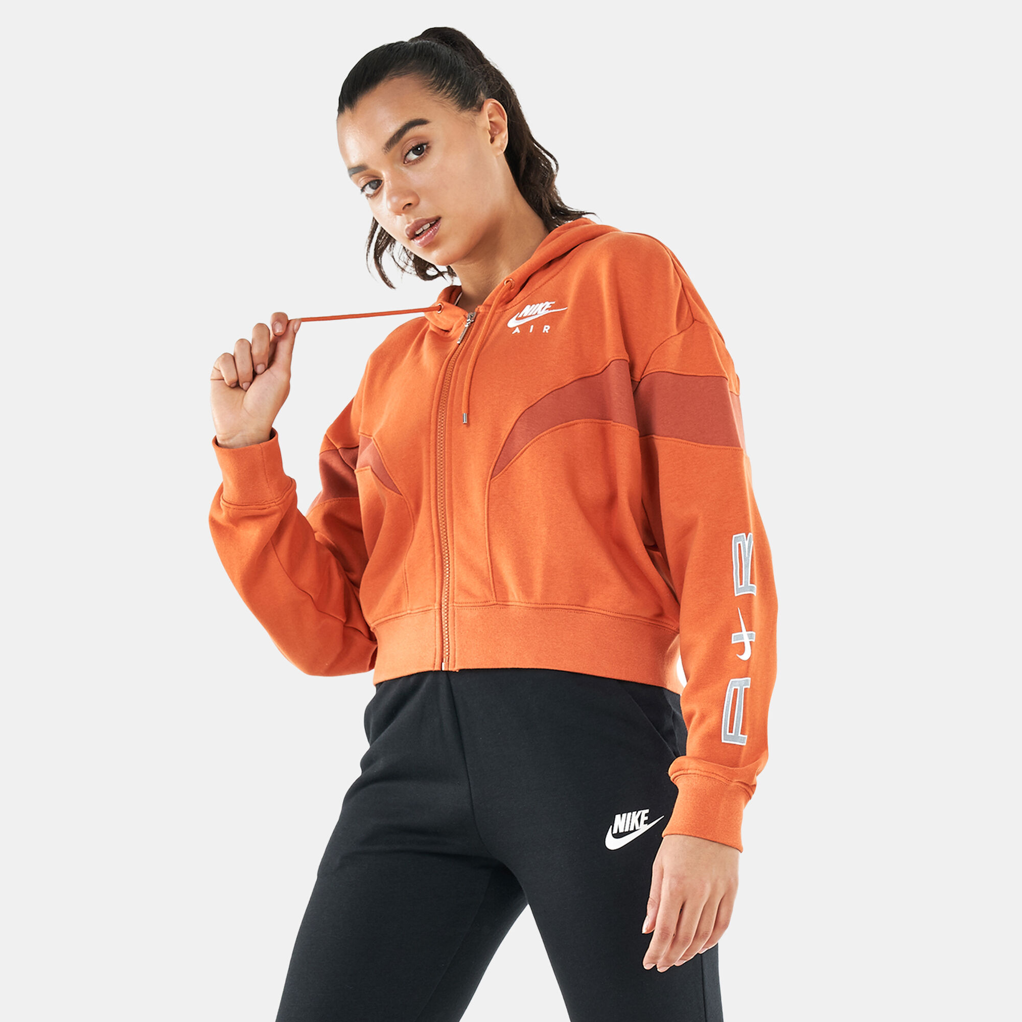 Orange nike air hoodie online