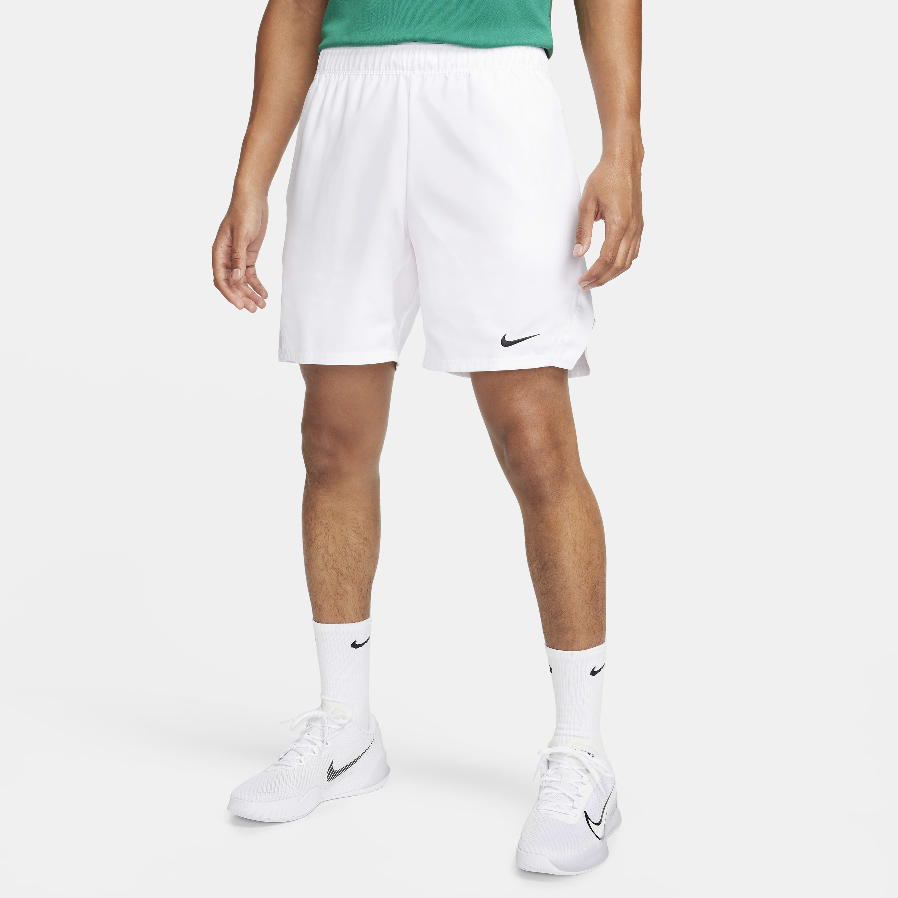 Men s Court Victory Dri FIT Tennis Shorts White Nike in Kuwait SSS