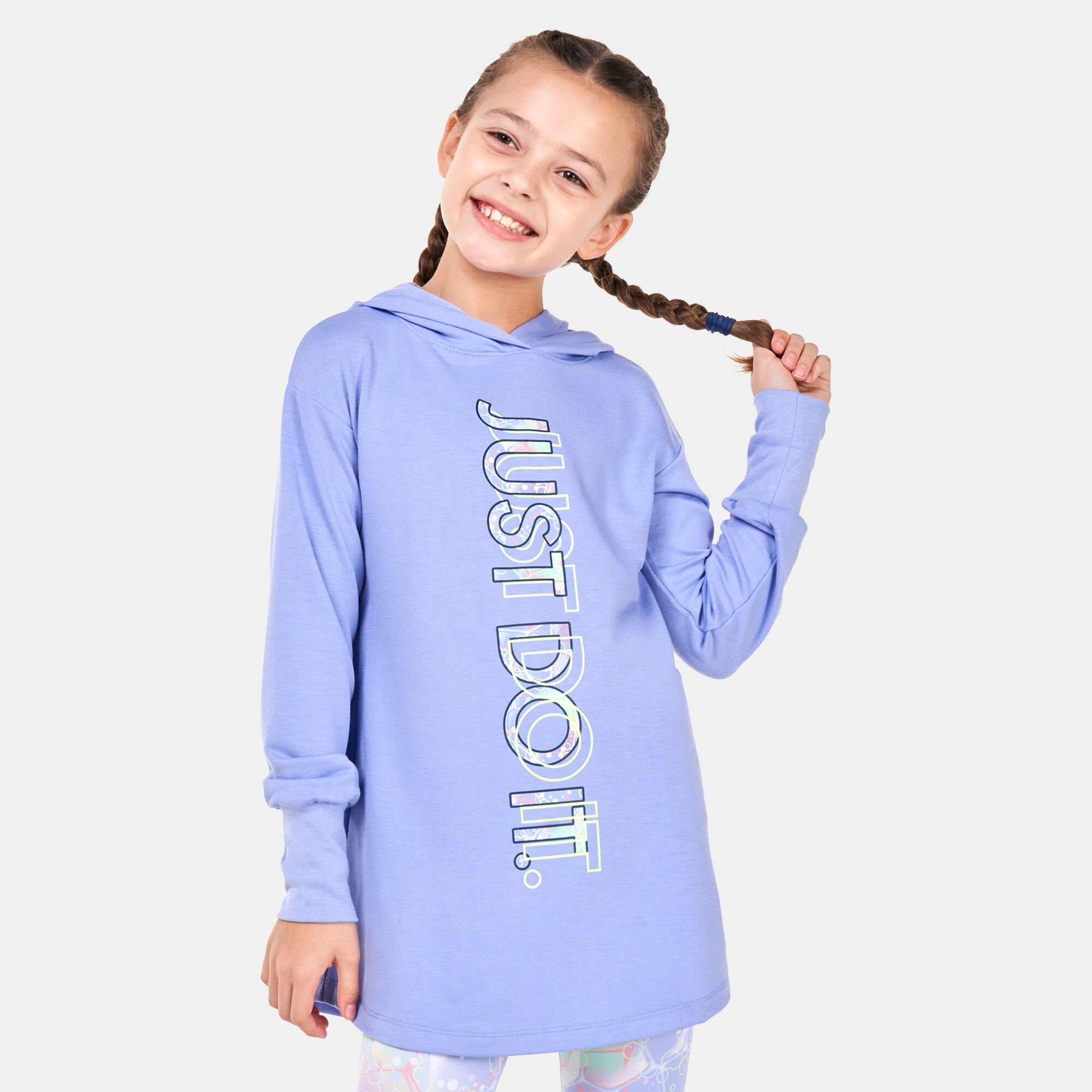 Kids Dream Chaser Hooded Dress Purple Nike in Kuwait SSS
