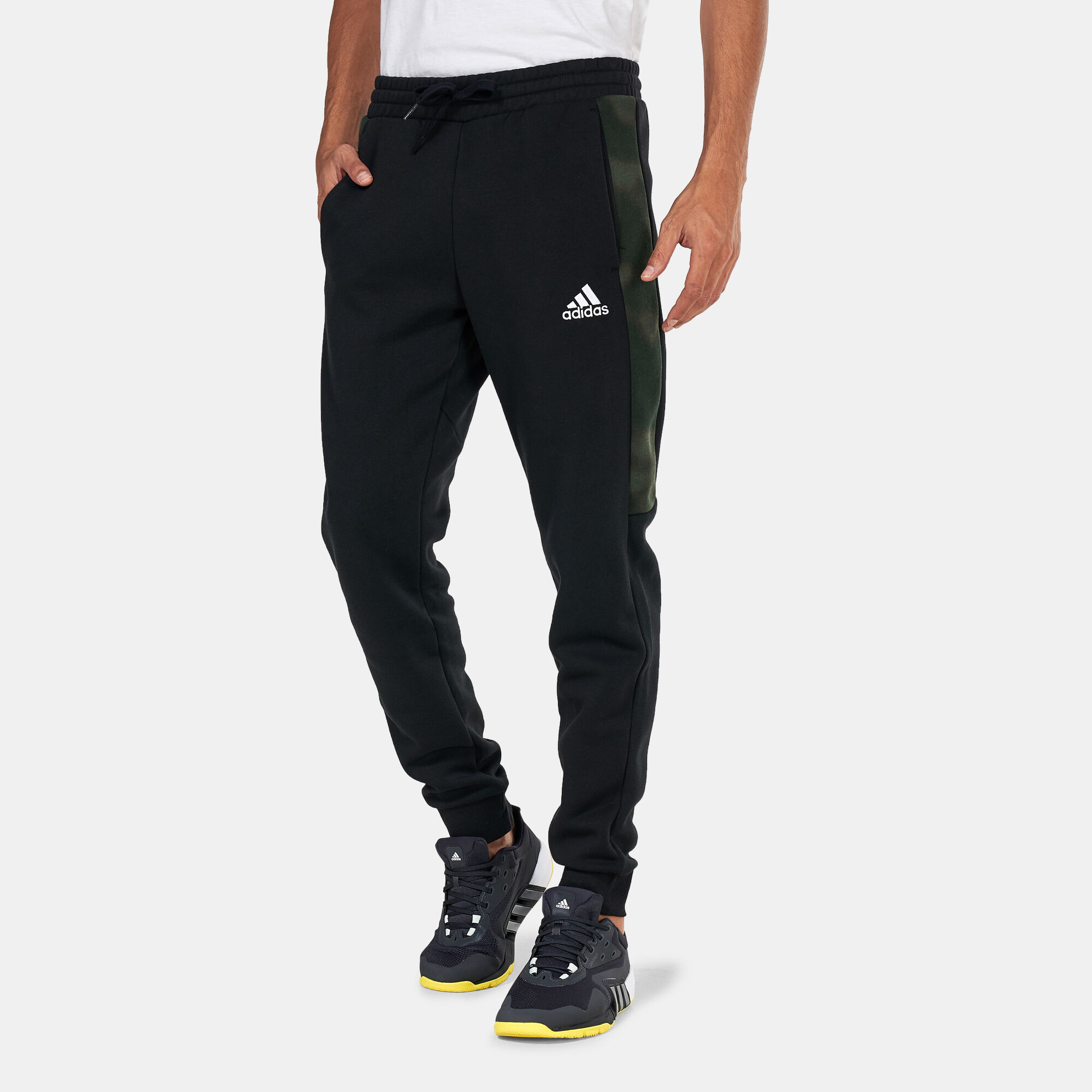 Adidas men's essential cotton fleece pants store
