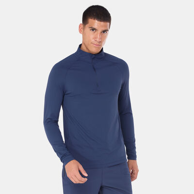 Sun and Sand Sports Men's 1/4-Zip Training Top Blue
