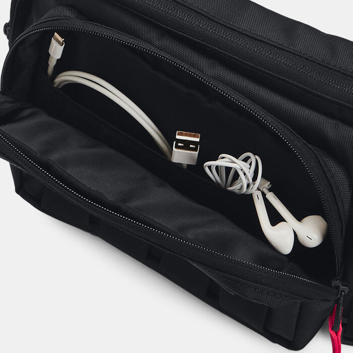 Under Armour Men's Project Rock Waist Pack Black image number 4