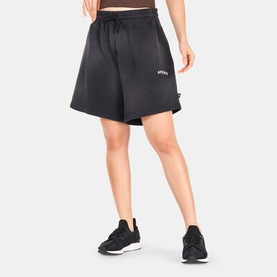 AFFENDS Women's Boundless Recycled Oversized Shorts Black
