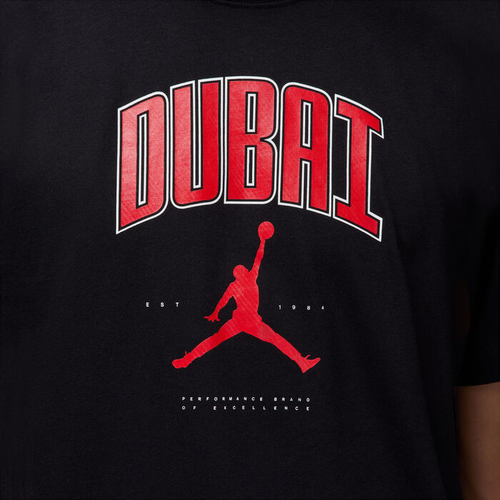 Jordan Men's Dubai T-Shirt Black image number 4