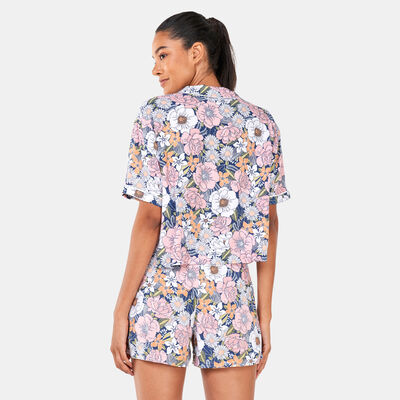 Vans Women's Retro Floral Woven Shirt Multi