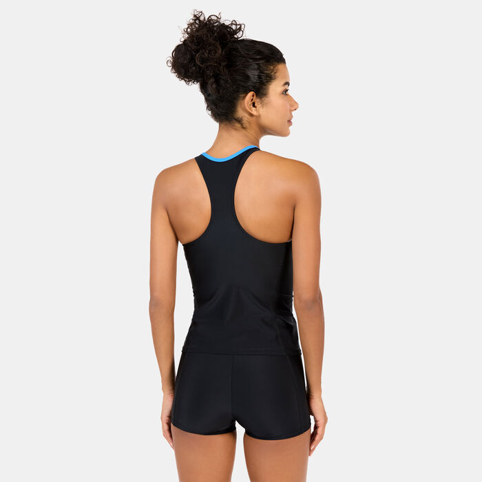 Speedo Women's Asia Fit Tankini Multi image number 3