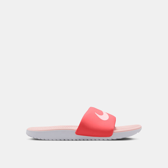 Nike Kids' Kawa Slides Peach image number 0