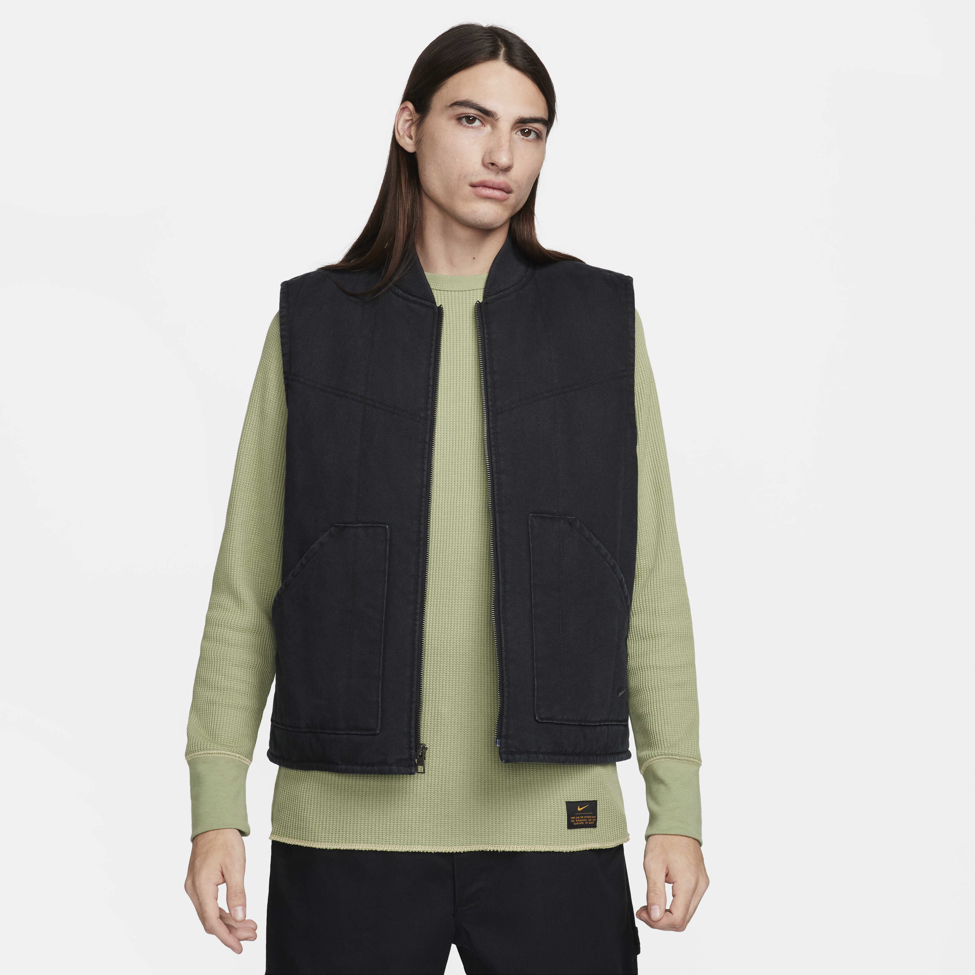 Men s Life Padded Gilet Black Nike in Kuwait SSS