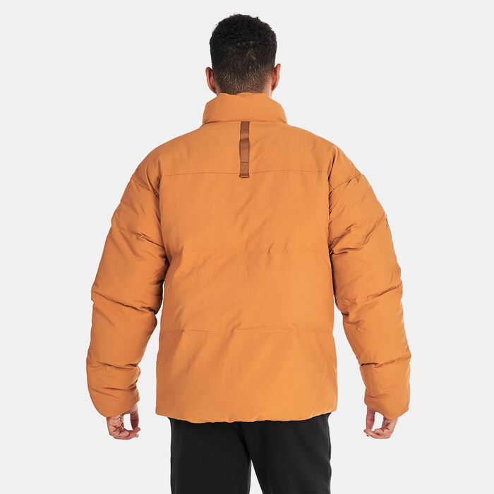 PUMA Men's Classics Oversized Puffer Jacket Brown image number 1