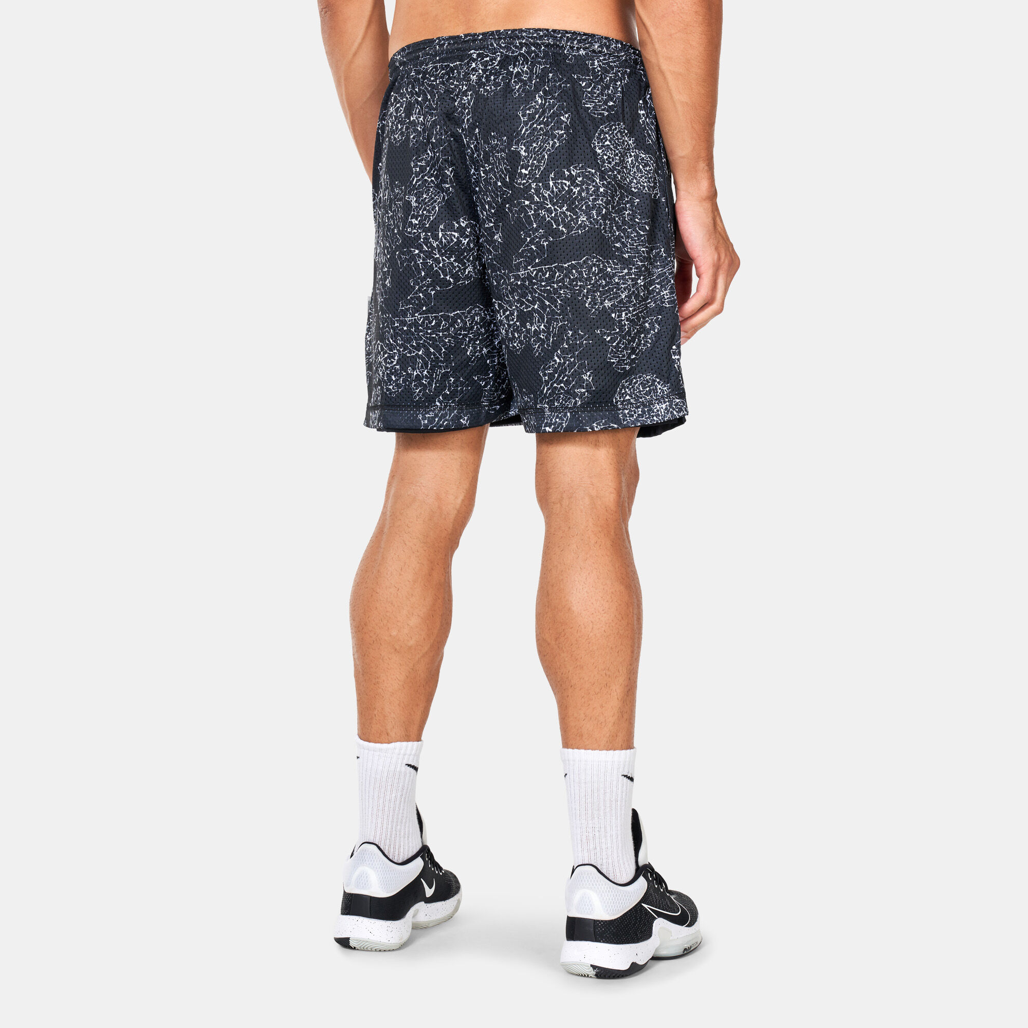 Nike standard logo shorts grey shop
