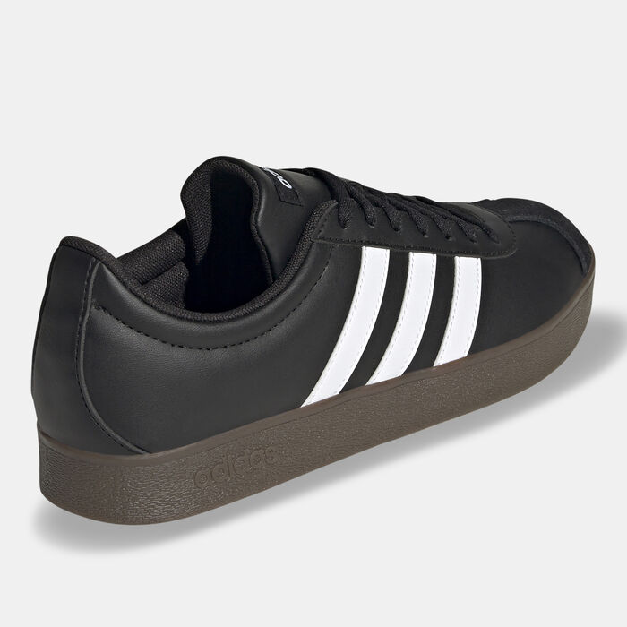 adidas Men's VL Court Base Shoes Black image number 2
