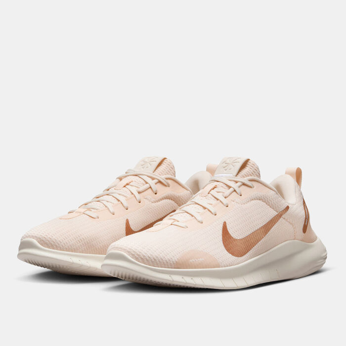 Nike Women's Flex Experience Run 12 Road Running Shoes Orange image number 1