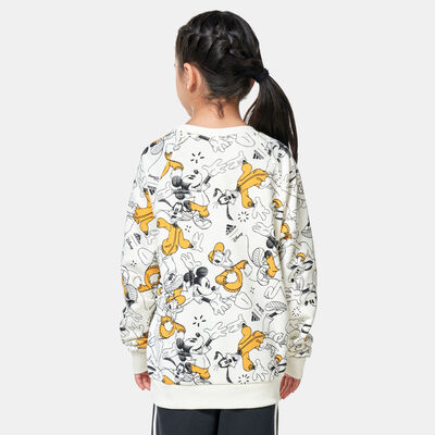 adidas Kids' Disney Mickey Mouse Sweatshirt White