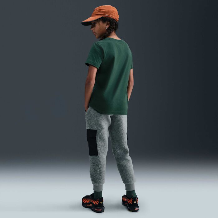 Nike Kids' Sportswear Club Fleece Cargo Pants Grey image number 6