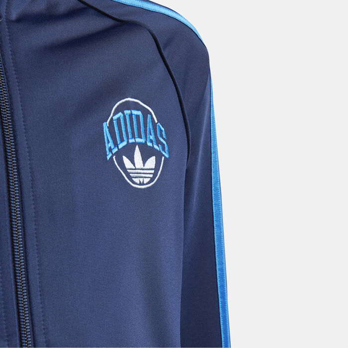 adidas Originals Kids' VRCT SST Track Jacket Blue image number 2