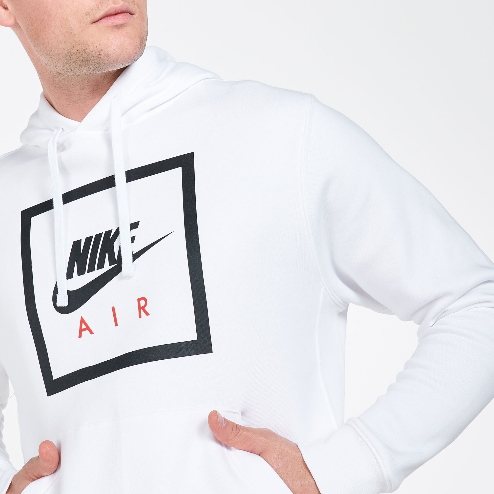 White nike air hoodie cheap
