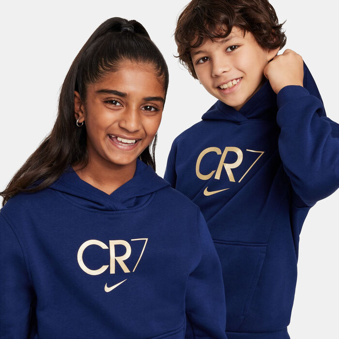 Nike Kids' CR7 Club Hoodie Blue image number 3