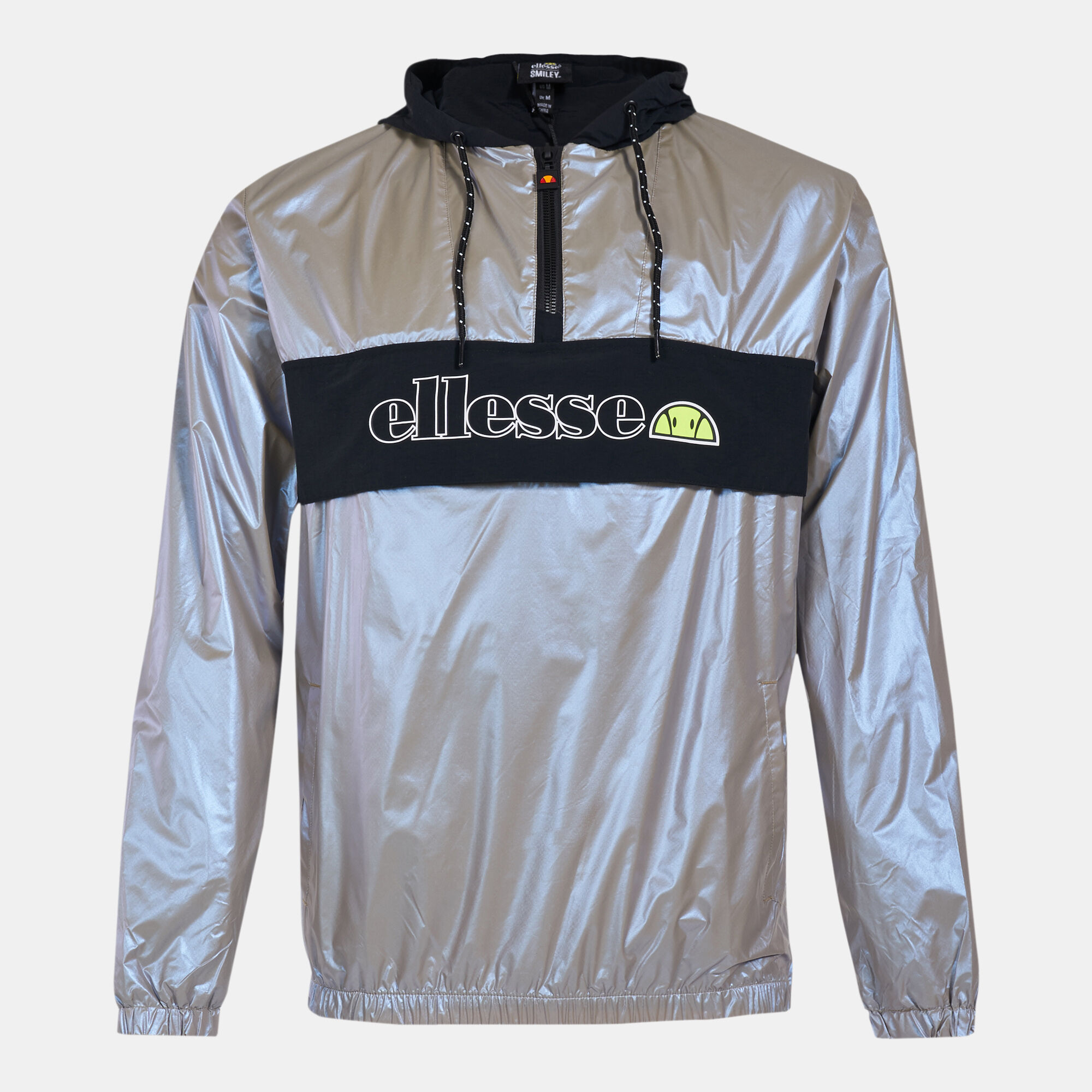 Ellesse tape lightweight reflective cheap jacket junior