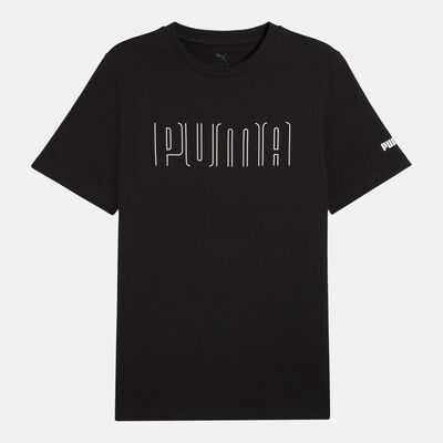 PUMA Men's Sport Graphic T-Shirt Black