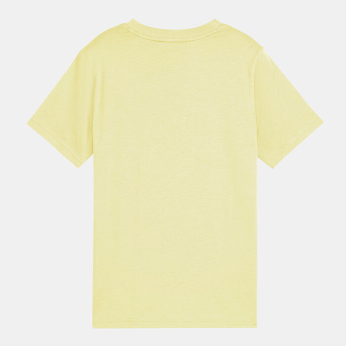 PUMA Kids' Essentials Colour No.1 Logo T-Shirt Gold image number 1