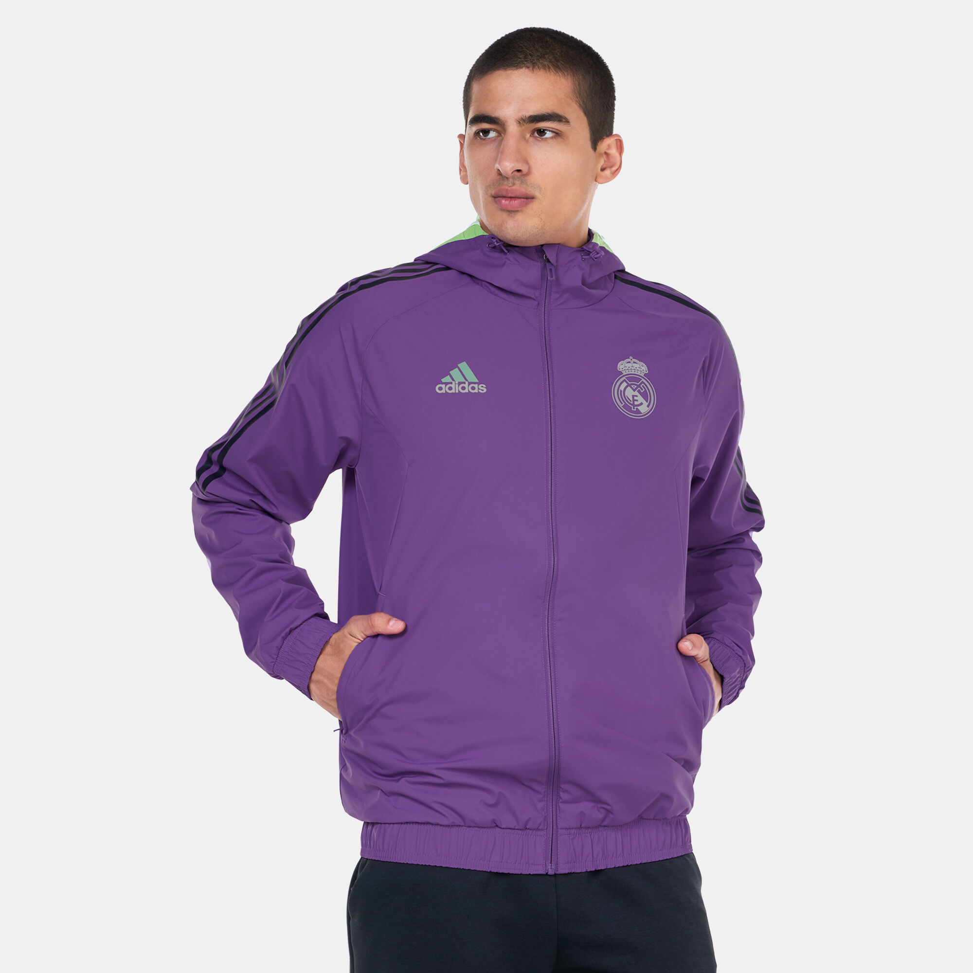 All purple adidas cheap