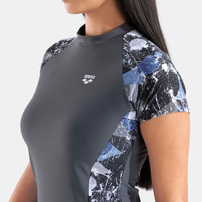 Arena Women's Modesty Swimming Rashguard Multi image number 4