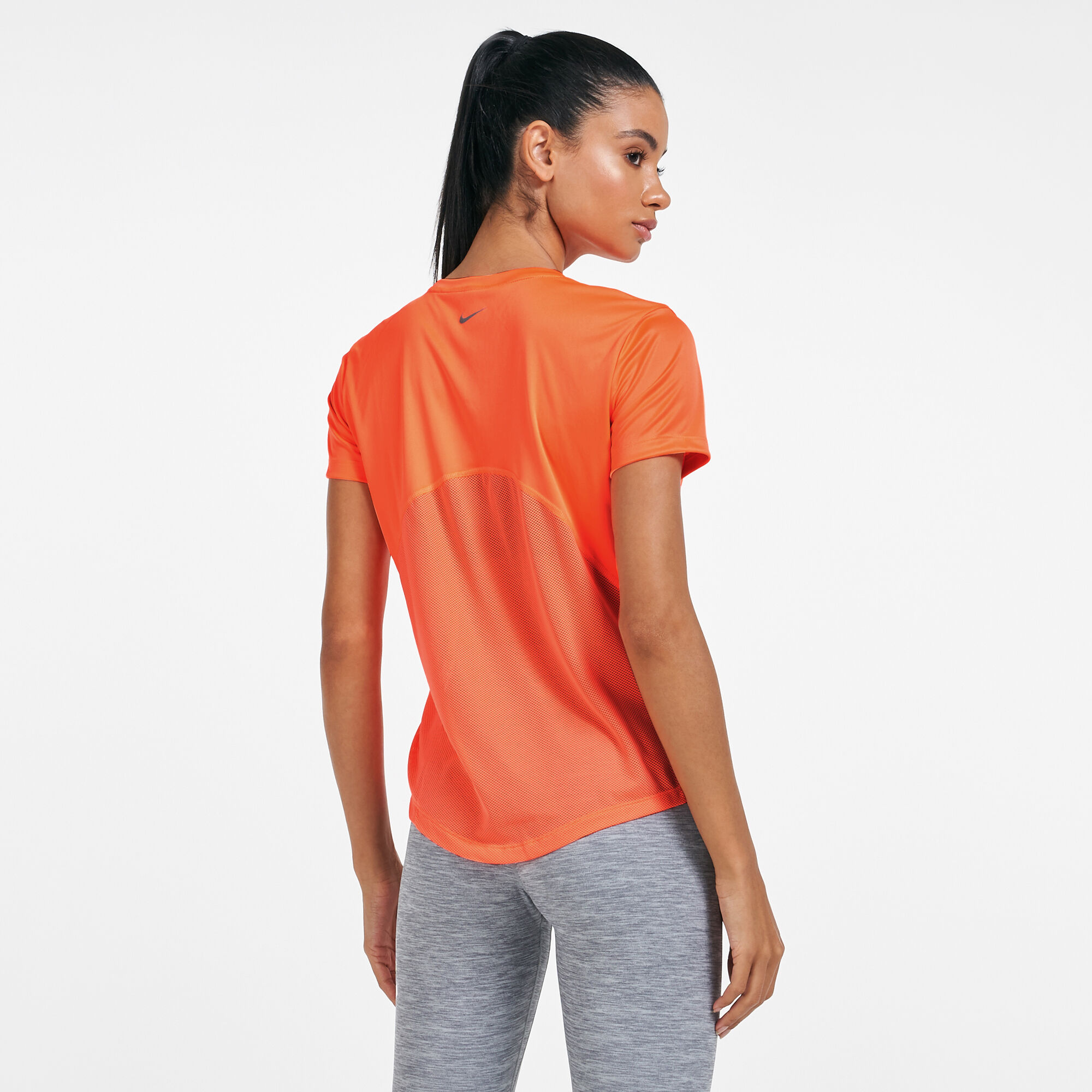 nike miler run tee